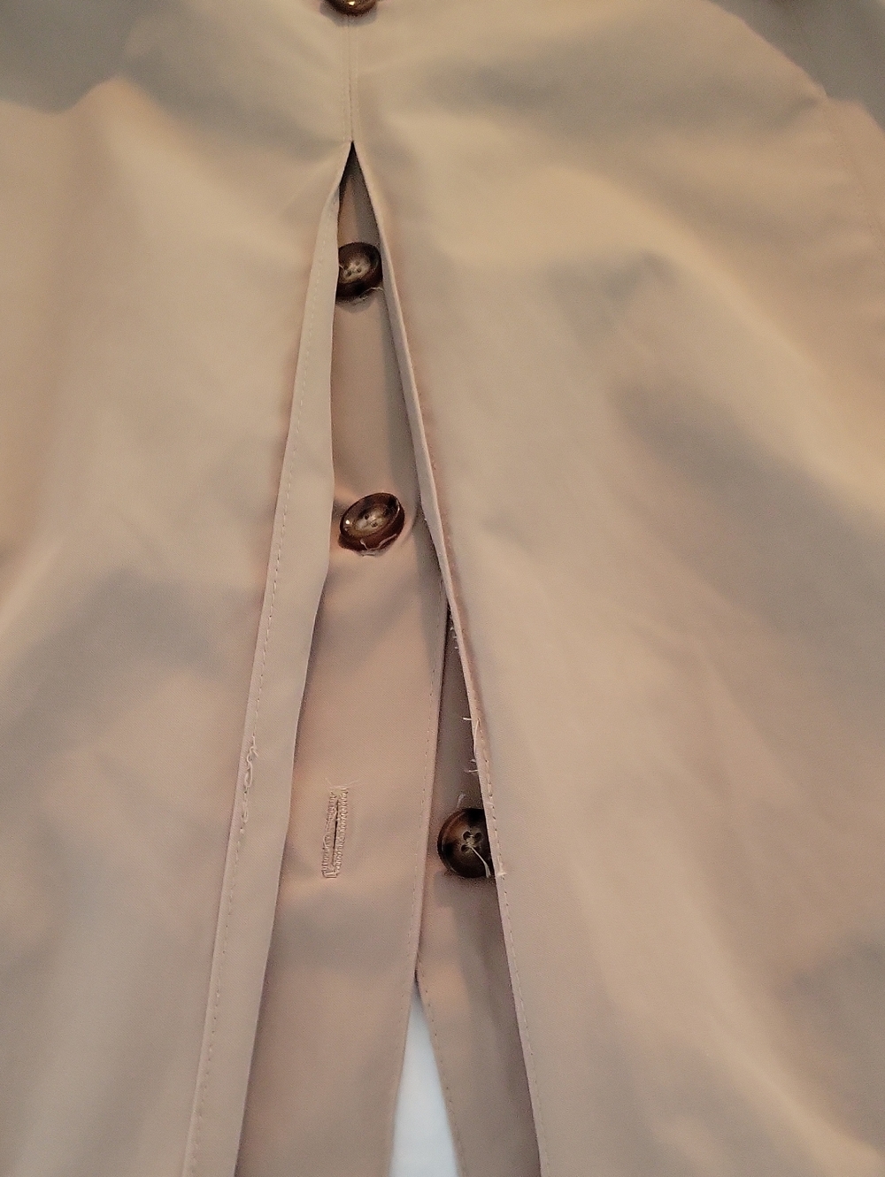 MICHAEL Michael Kors Light Beige Trench Coat with Belt - Picture 4 of 4